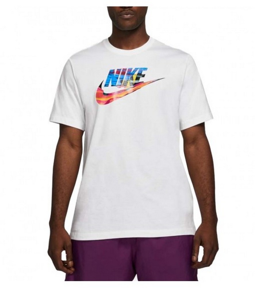 Tricou bărbătesc Nike M NSW TEE SPRING BREAK HBR L Alb photo 2