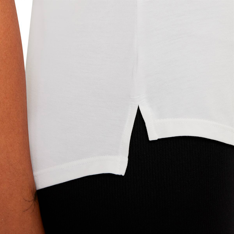 Tricou Nike W NK ONE LUXE DF SS STD TOP / Femei / L / Alb photo 5