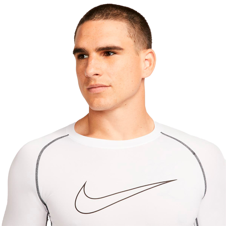Футболка мужская Nike M NP DF TIGHT TOP SS L Белый photo 4
