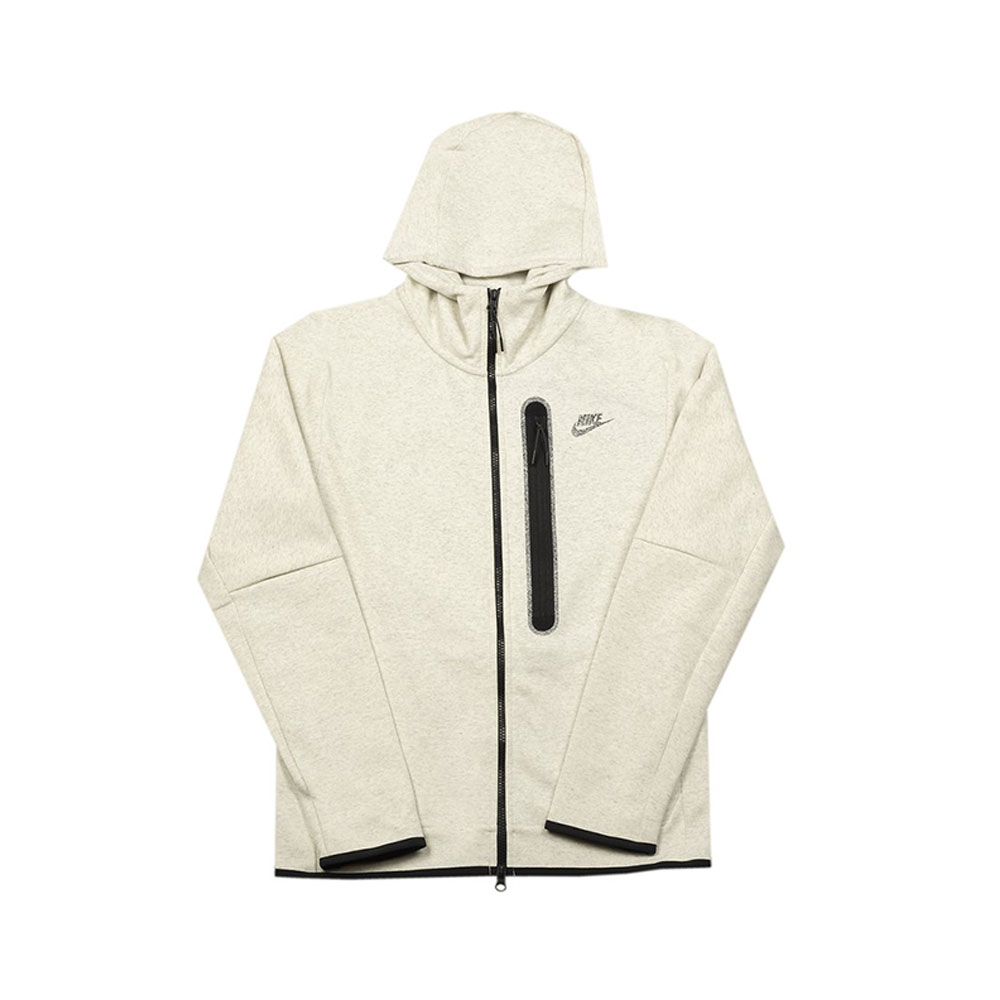 Hanorac pt bărbați Nike M NSW TCH FLC FZ HD REVIVAL XL Alb photo 1