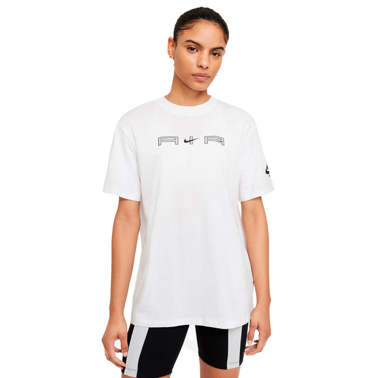 Tricou Nike W NSW AIR SS TOP BF L Alb Femei photo 1