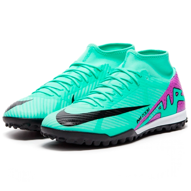 Бутсы Nike ZOOM SUPERFLY 9 ACADEMY TF / Мужской / 44.5 / Зеленый photo 4