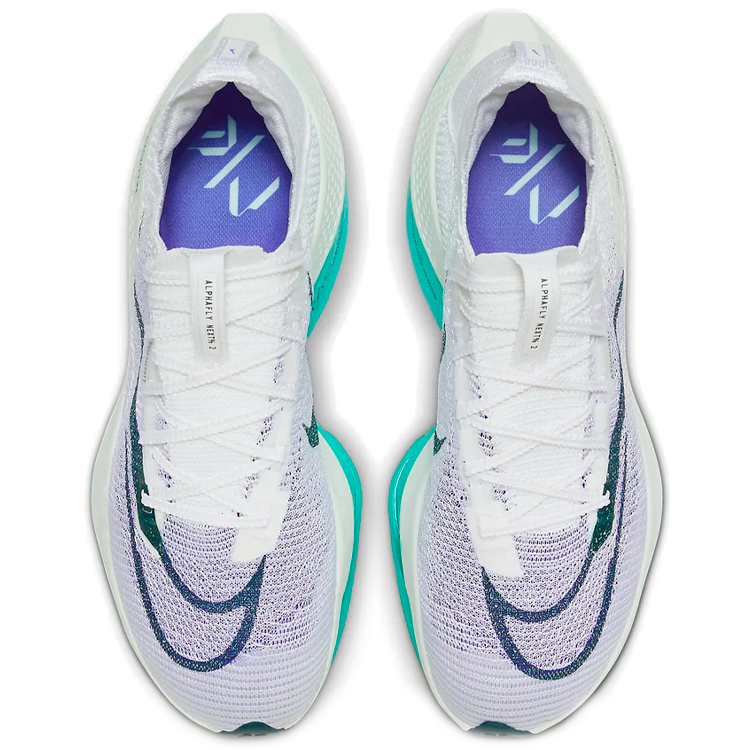 Кроссовки Nike M AIR ZOOM ALPHAFLY NEXT 2 / Мужской / 43 / Белый/Зеленый photo 4