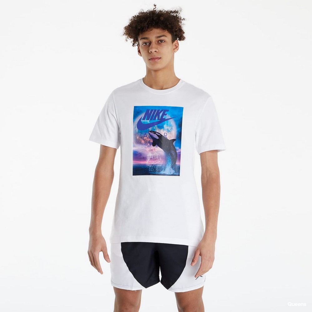 Футболка мужская Nike M NSW WHALE FTRA PHOTO TEE XL Белый photo 2