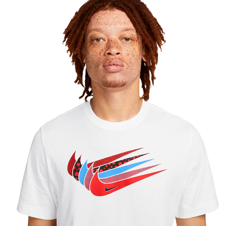 Tricou bărbătesc Nike M NSW 12 MO SWOOSH TEE 2XL Alb photo 4
