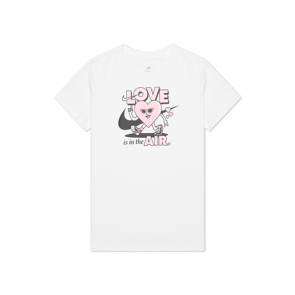 Tricou Nike W NSW TEE SS VDAY XL Alb Femei photo 1