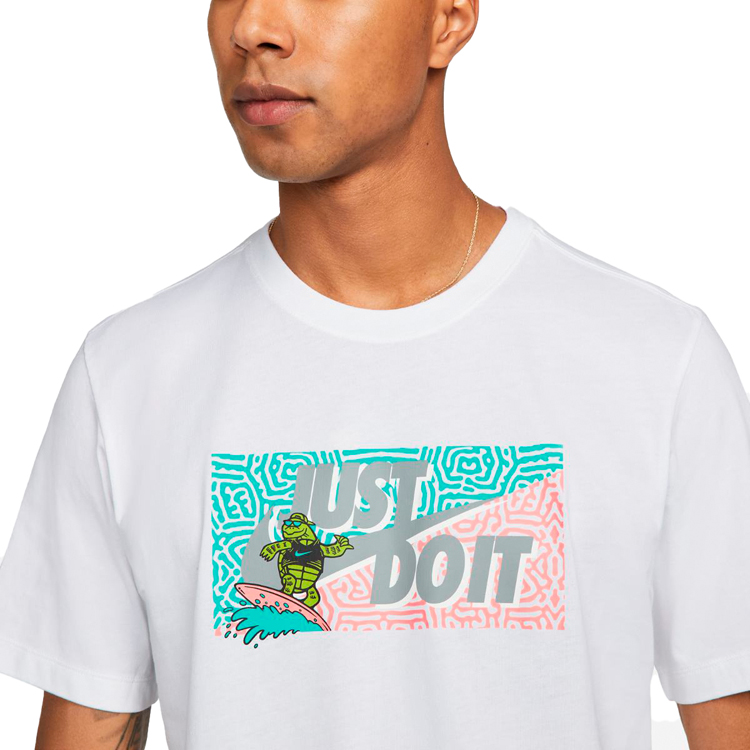 Футболка мужская Nike M NSW SI 2 OPEN TEE 2XL Белый photo 2