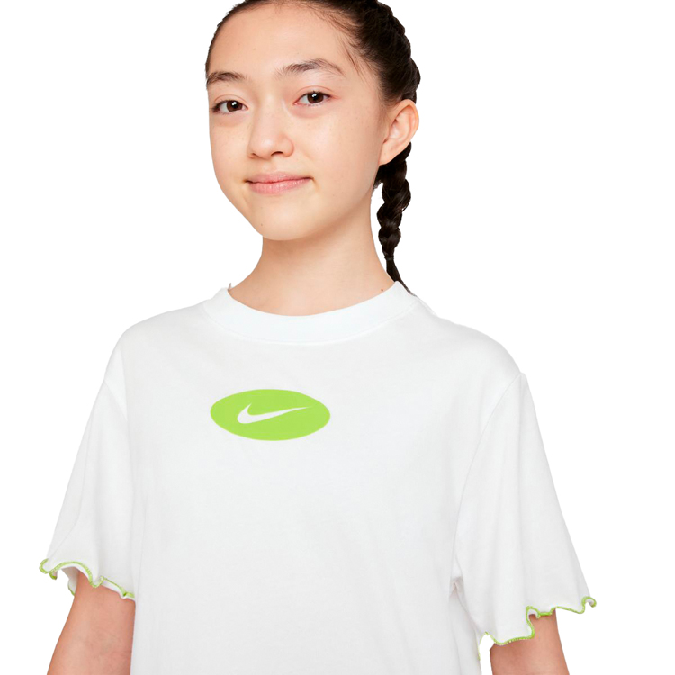 Tricou Nike G NK DF TEE ICON CLASH BOXY FR / Femei / XS / Alb photo 4