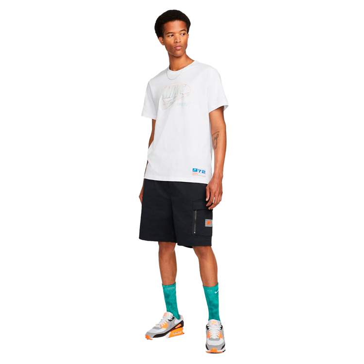 Футболка мужская Nike M NSW TEE VARSITY HBR XL Белый photo 5
