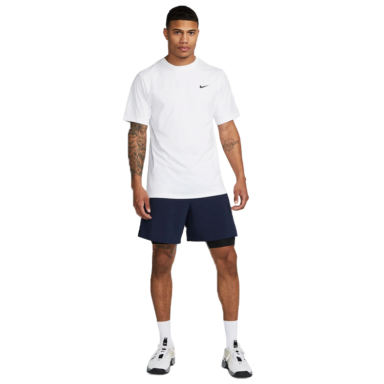 Tricou bărbătesc Nike M NK DF UV HYVERSE SS XL Alb photo 3