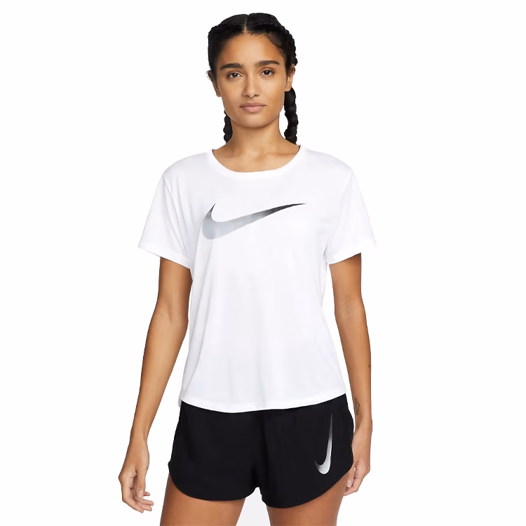 Tricou Nike W NK ONE DF SWSH HBR SS