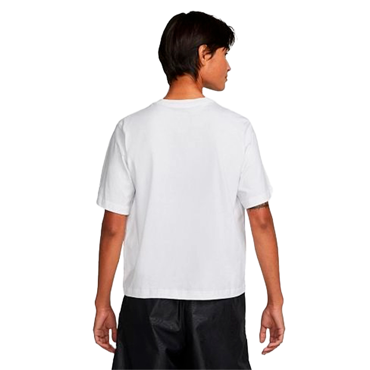 Tricou Nike W NSW TEE OC 2 SS BOXY / Femei / S / Alb photo 4