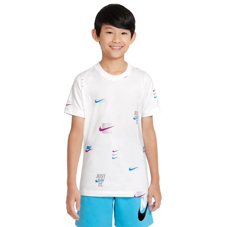 Tricou Nike B NSW TEE TD AOP photo Tricou Nike B NSW TEE TD AOP photo