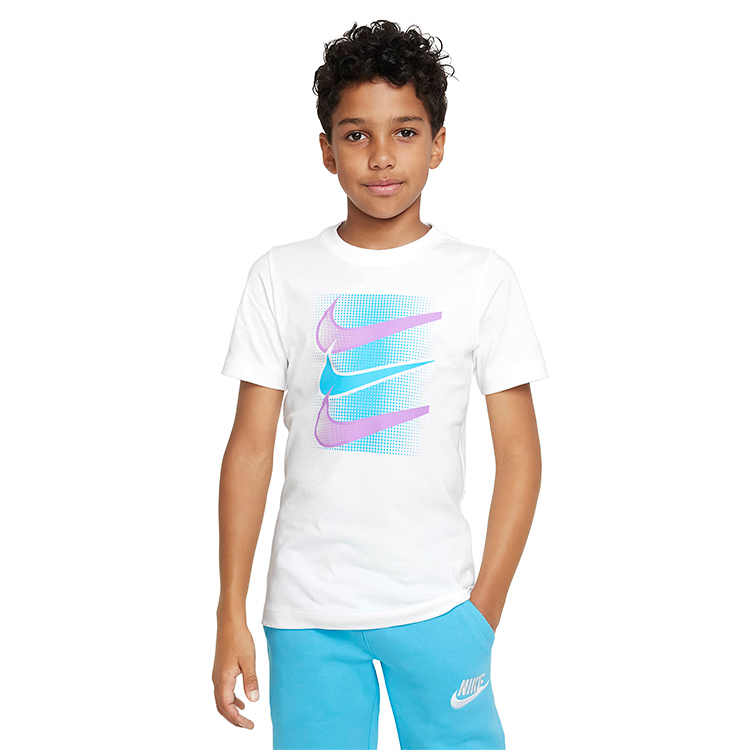 Tricou Nike U NSW TEE CORE BRANDMARK 4 / Femei / XS / Alb photo 2