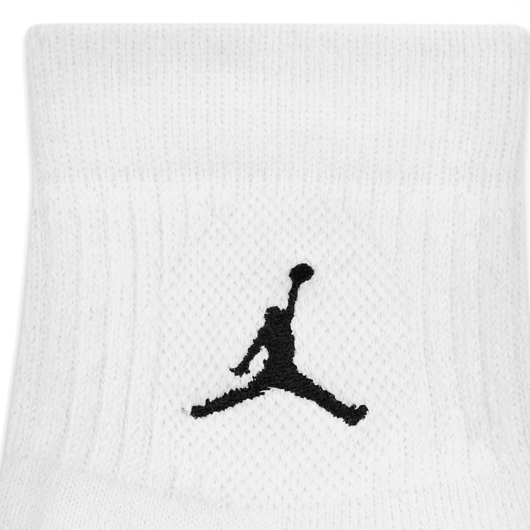 Носки Унисекс Nike U J ED CUSH POLY ANKLE 3PR 144 M Белый photo 3