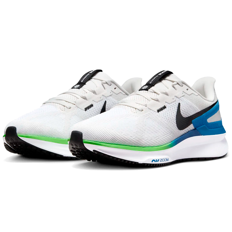 Кроссовки Nike M AIR ZOOM STRUCTURE 25 WIDE / Мужской / 46.5 / Белый/Синий photo 5
