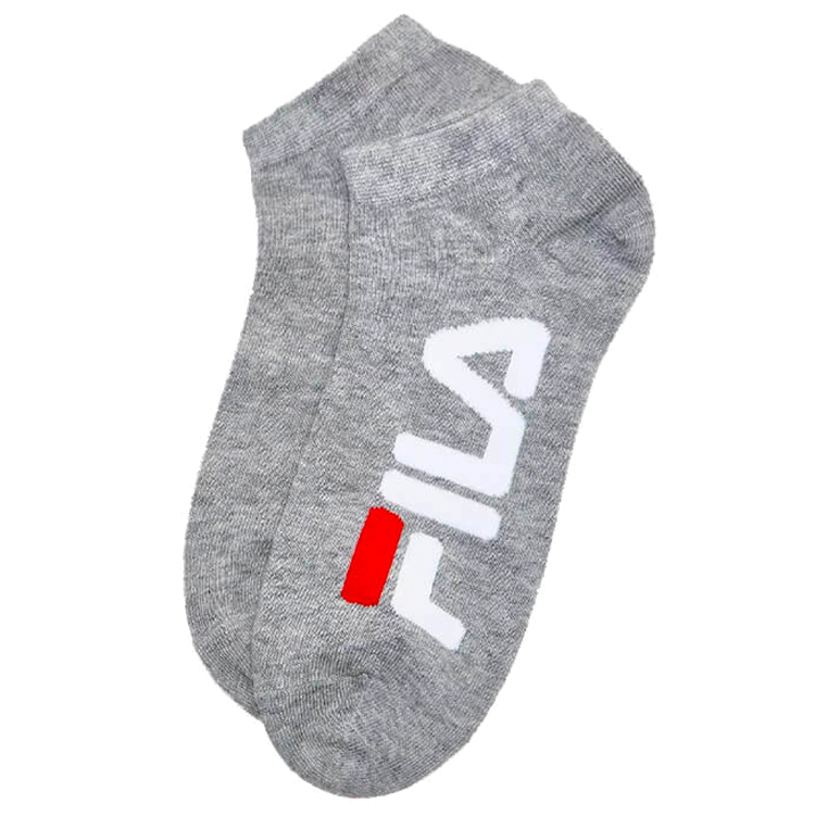 Носки Унисекс Fila UW INVISIBLE URBAN SOCKS 2 PACK 35-38 Серый photo 2