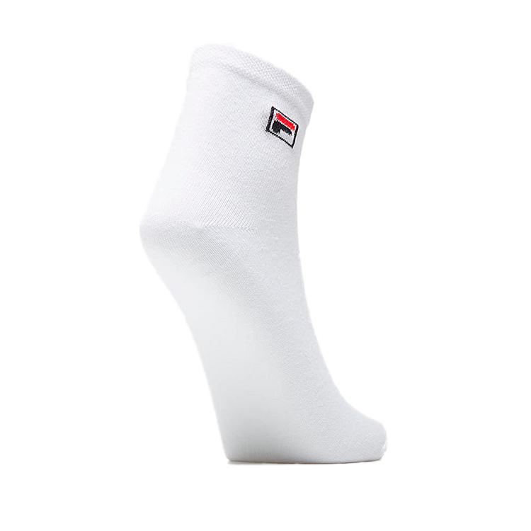 Носки Унисекс Fila QUARTER SOCKS 3 PACK 43-46 Белый photo 4