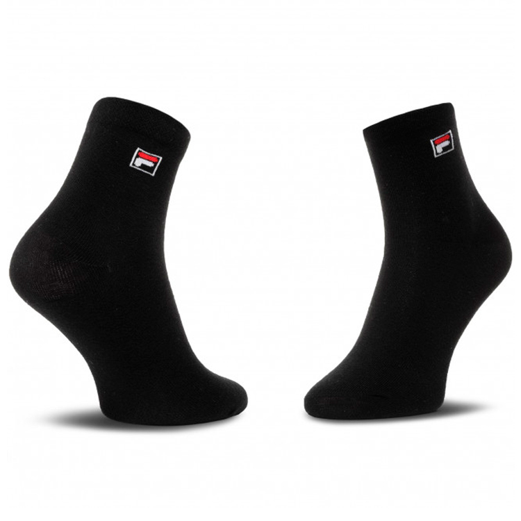 Носки Унисекс Fila QUARTER UNISEX 3 PAIRS PER PACK 35-38 Черный/Белый/Серый photo 5