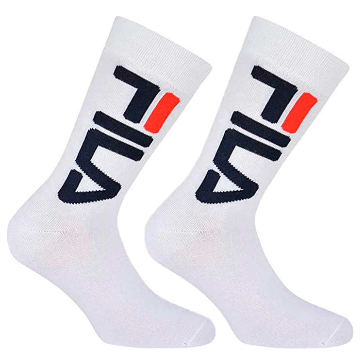 Носки Унисекс Fila UW NORMAL SOCKS URBAN 2 PACK 35-38 Белый photo 2