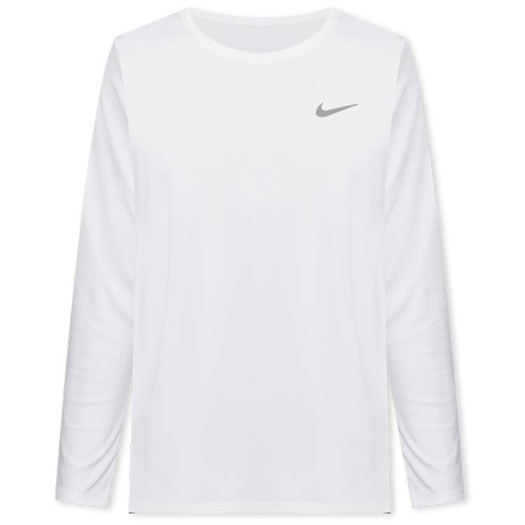 Мужская Толстовка Nike M NK DF UV MILER TOP LS L Белый photo 4