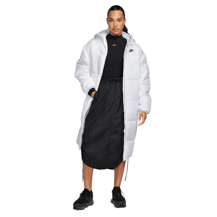 Scurta Nike W NSW TF THRMR CLSC PARKA L alb Femei photo 3