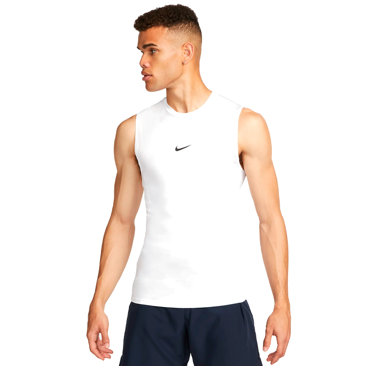 Maiou pt Barbati Nike M NP DF TOP SL TIGHT S Alb photo 2