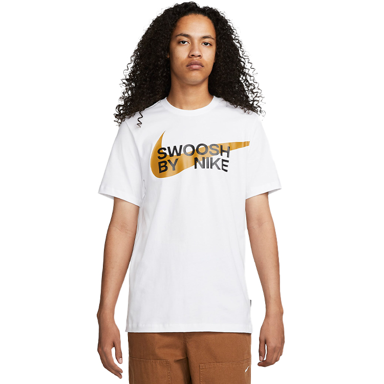 Tricou bărbătesc Nike M NSW TEE BIG SWOOSH FA23 XL Alb photo 3