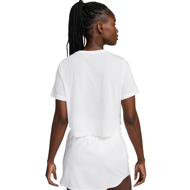 Tricou Nike W NK ONE CLASSIC DF BRTH SS M Alb Femei photo 4