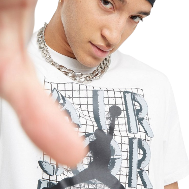 Футболка мужская Nike M J BRAND JM STACK SS CREW XS Белый photo 3