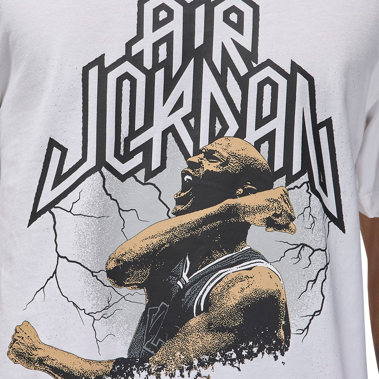 Tricou Nike M J SPRT SS DF GFX CREW S Alb Barbati photo 5
