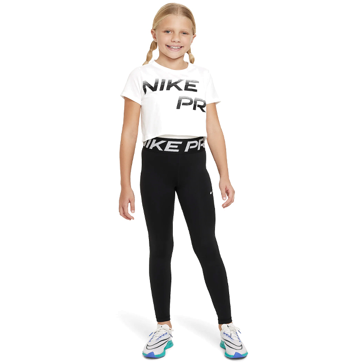 Tricou Nike G NK DFCT CROP SE+ / Femei / M / Alb photo 2