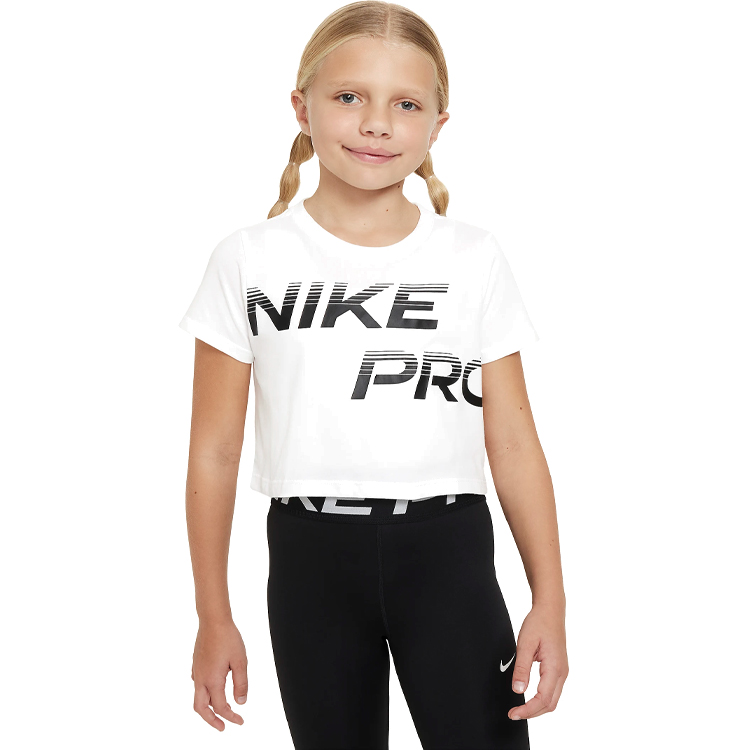 Tricou Nike G NK DFCT CROP SE+ / Femei / M / Alb photo 3