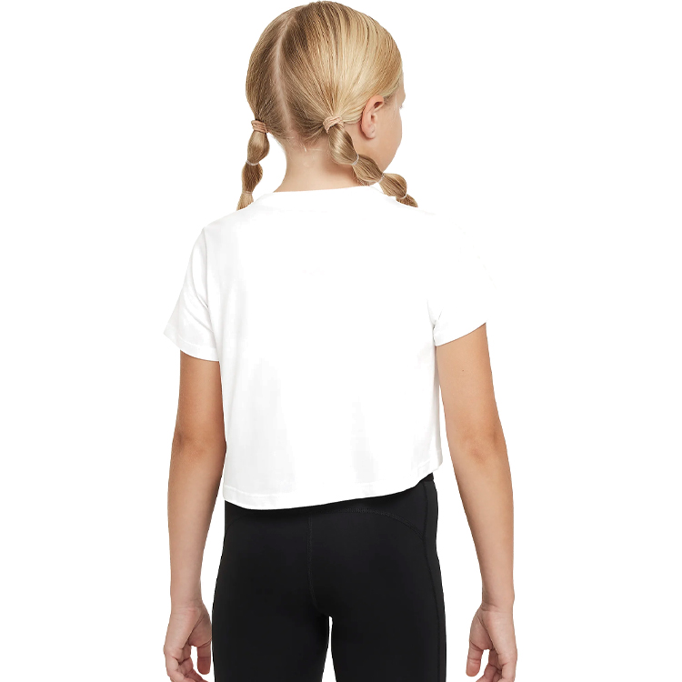 Tricou Nike G NK DFCT CROP SE+ / Femei / M / Alb photo 4