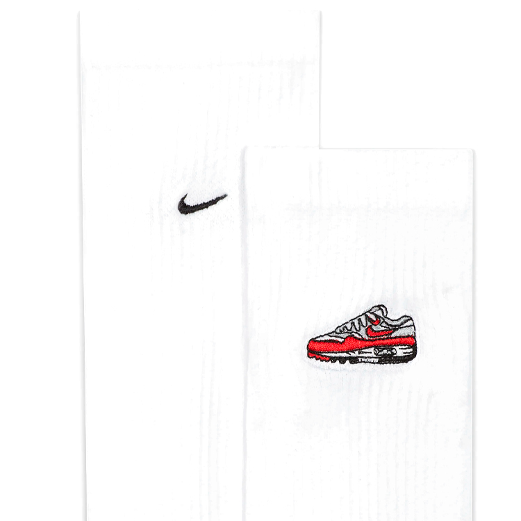 Носки Унисекс Nike U EVERYDAY PLUS CUSH CREW 1 S Белый photo 3