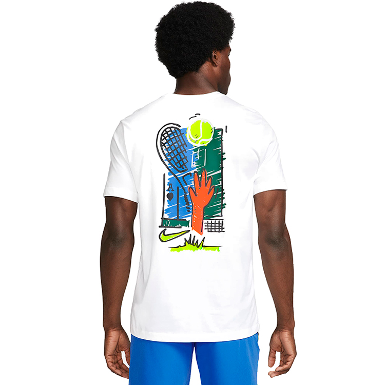 Футболка мужская Nike M NKCT DF TEE OPEN SP24 2XL Белый photo 2