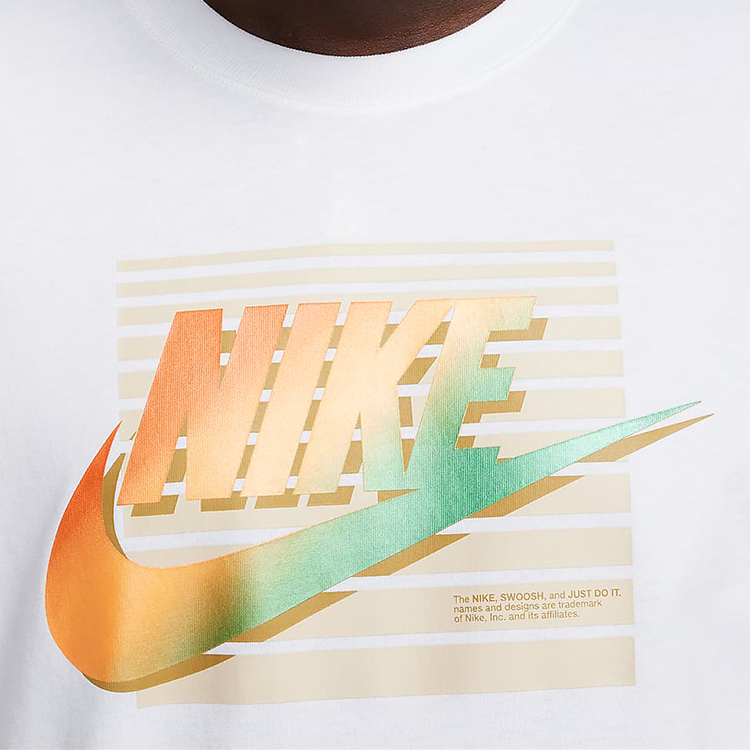 Tricou bărbătesc Nike M NSW TEE 6MO FUTURA XL Alb photo 3