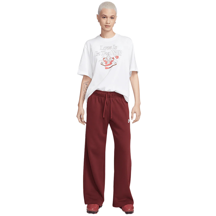 Tricou Nike W NSW TEE OC 1 BOXY VDAY L Alb Femei photo 2