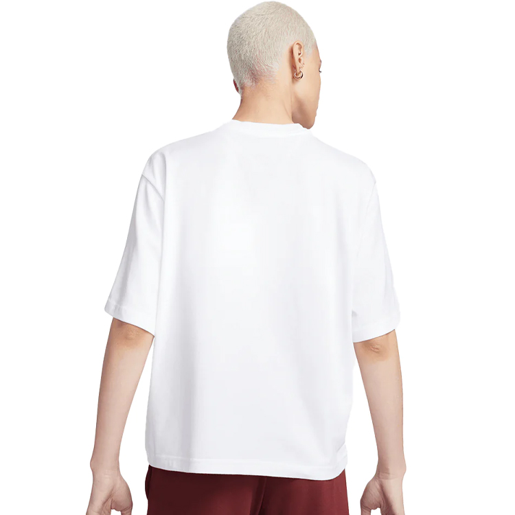 Tricou Nike W NSW TEE OC 1 BOXY VDAY L Alb Femei photo 4
