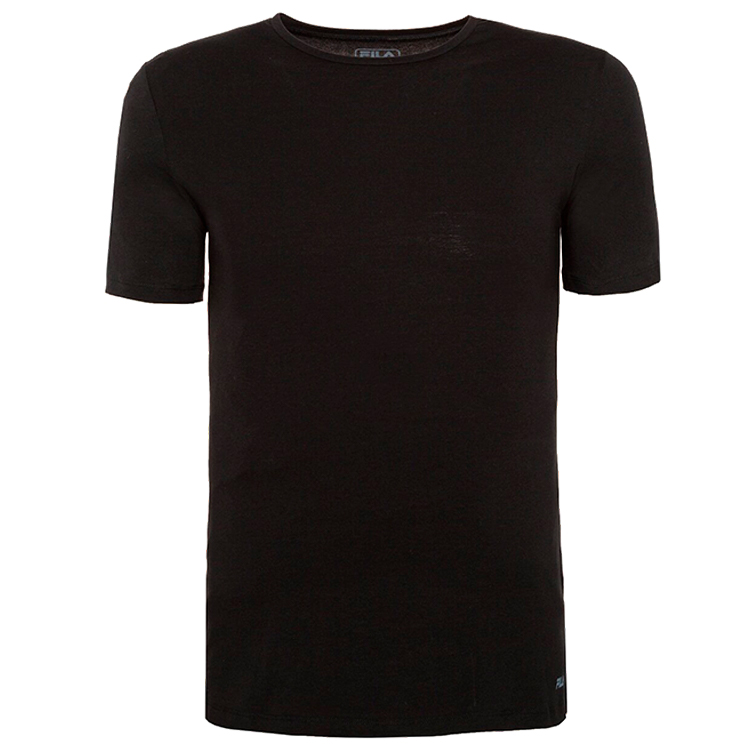Tricou bărbătesc Fila MAN UNDERSHIRT ROUND NECK WITH LOGO PRINT S Negru photo 1 Tricou bărbătesc Fila MAN UNDERSHIRT ROUND NECK WITH LOGO PRINT S Negru photo 1
