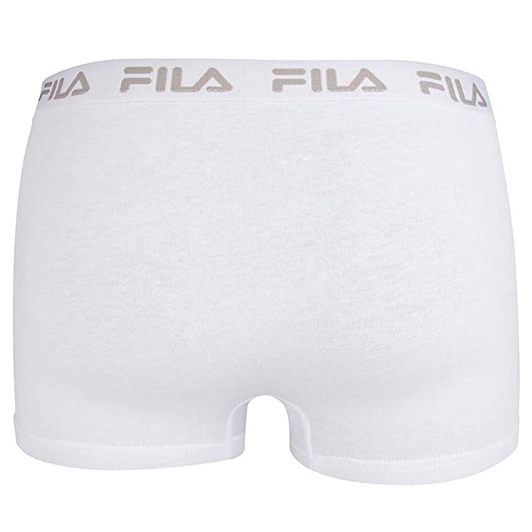 Boxeri Fila UW BOXER 2 PACK ELASTIC S Alb Barbati photo 2