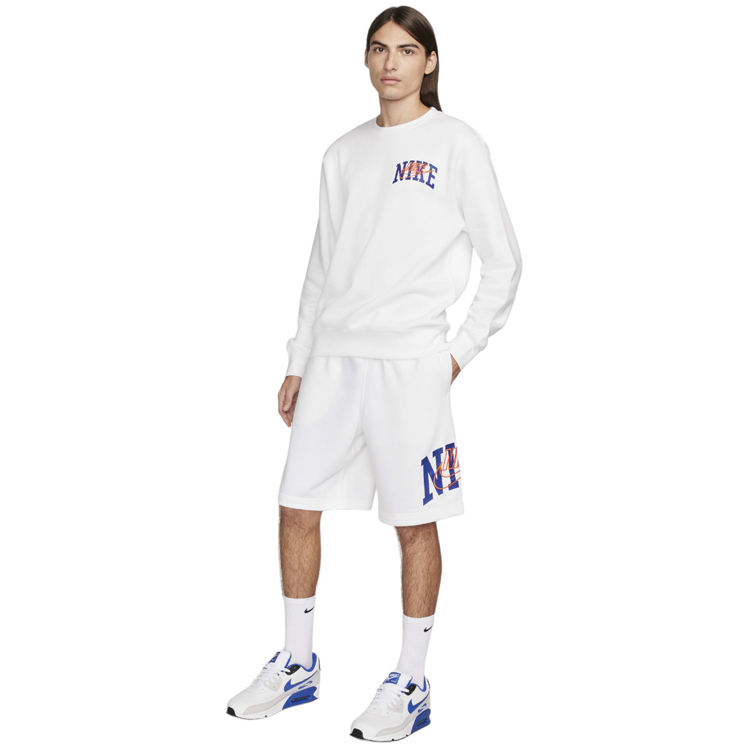 Шорты мужские Nike M CLUB FT SHORT ARCH GX M Белый photo 2