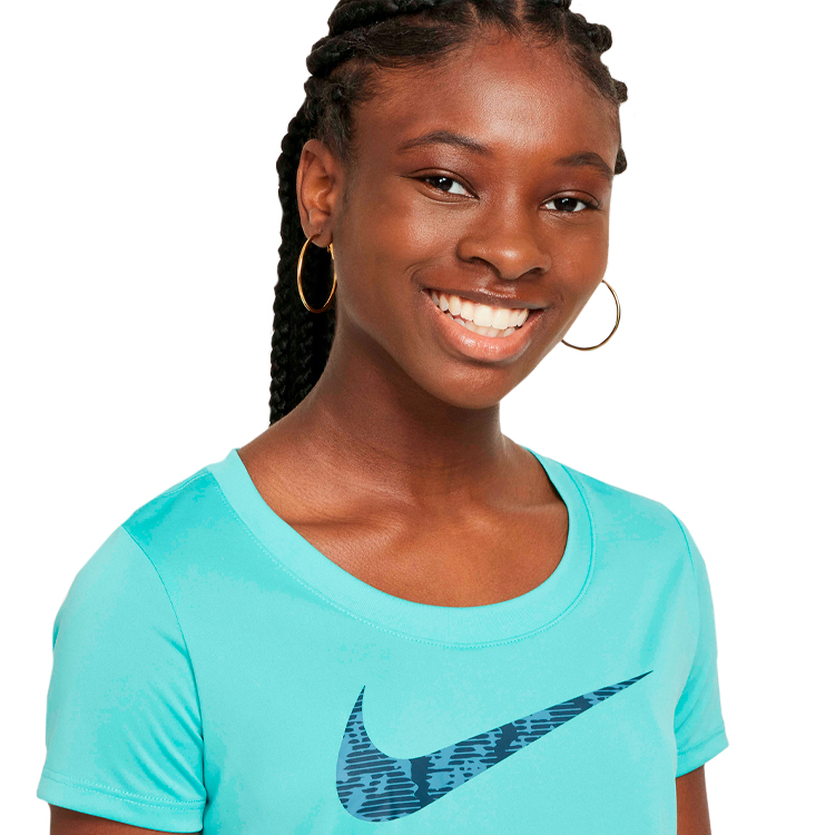 Tricou Nike G NK DF TEE rLGD PRO SCOOP / Femei / L / Verde photo 4