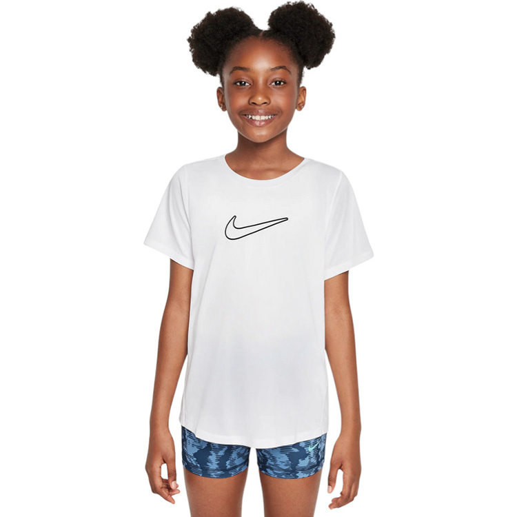 Tricou Nike G NK DF ONE STD SS TOP HBR / Femei / XS / Alb photo 1