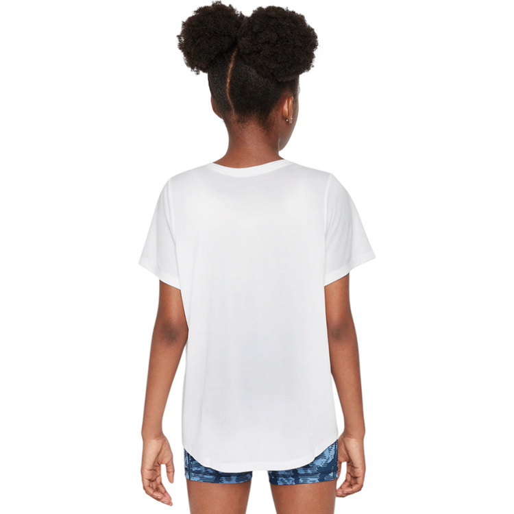 Tricou Nike G NK DF ONE STD SS TOP HBR / Femei / XS / Alb photo 4