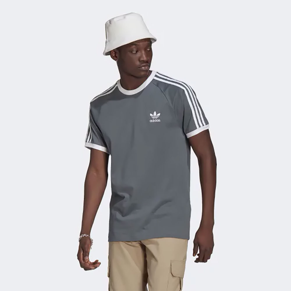 Tricou bărbătesc Adidas 3-STRIPES TEE S Gri photo 2