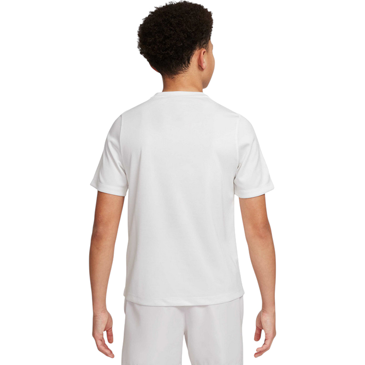 Tricou Nike B NK DF MULTI SS TOP LBR HTHR M Alb Barbati photo 3