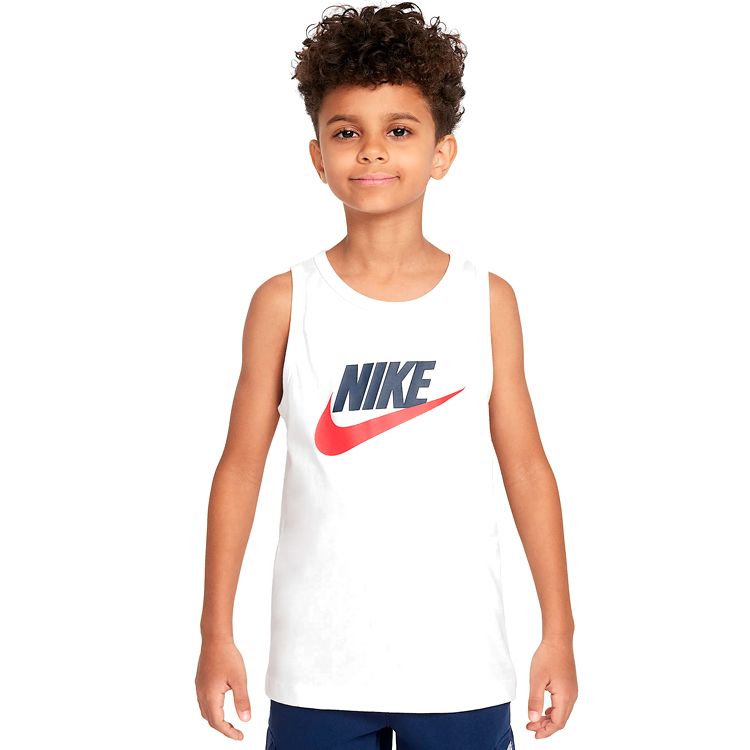 Maiou Nike K NSW TANK TEE / Barbati / XL / Alb photo 2