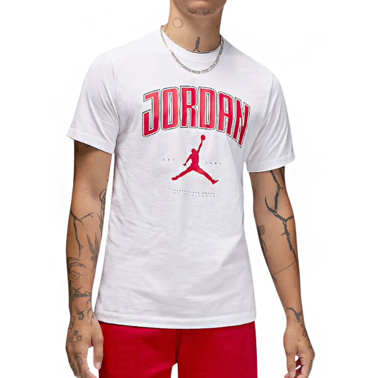 Tricou bărbătesc Nike M J CITY 88 SS CREW S Alb photo 1