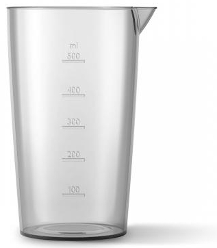 Blender Submersibil Philips HR253400 Alb / Da viteze / 500 ml photo 2